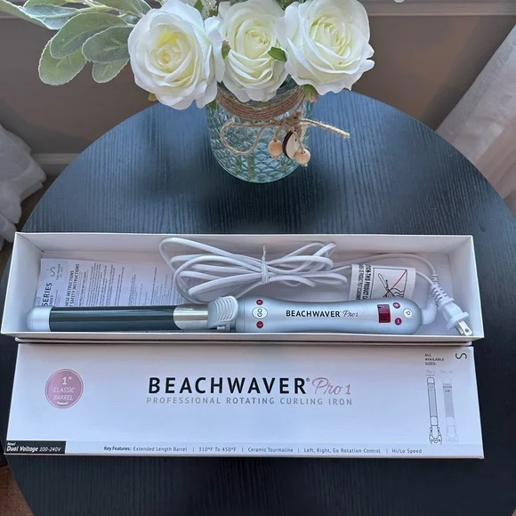Beachwaver Pro 1 Professional Rotating Curling Iron 1" Classic Barrel - Picture 3 of 9